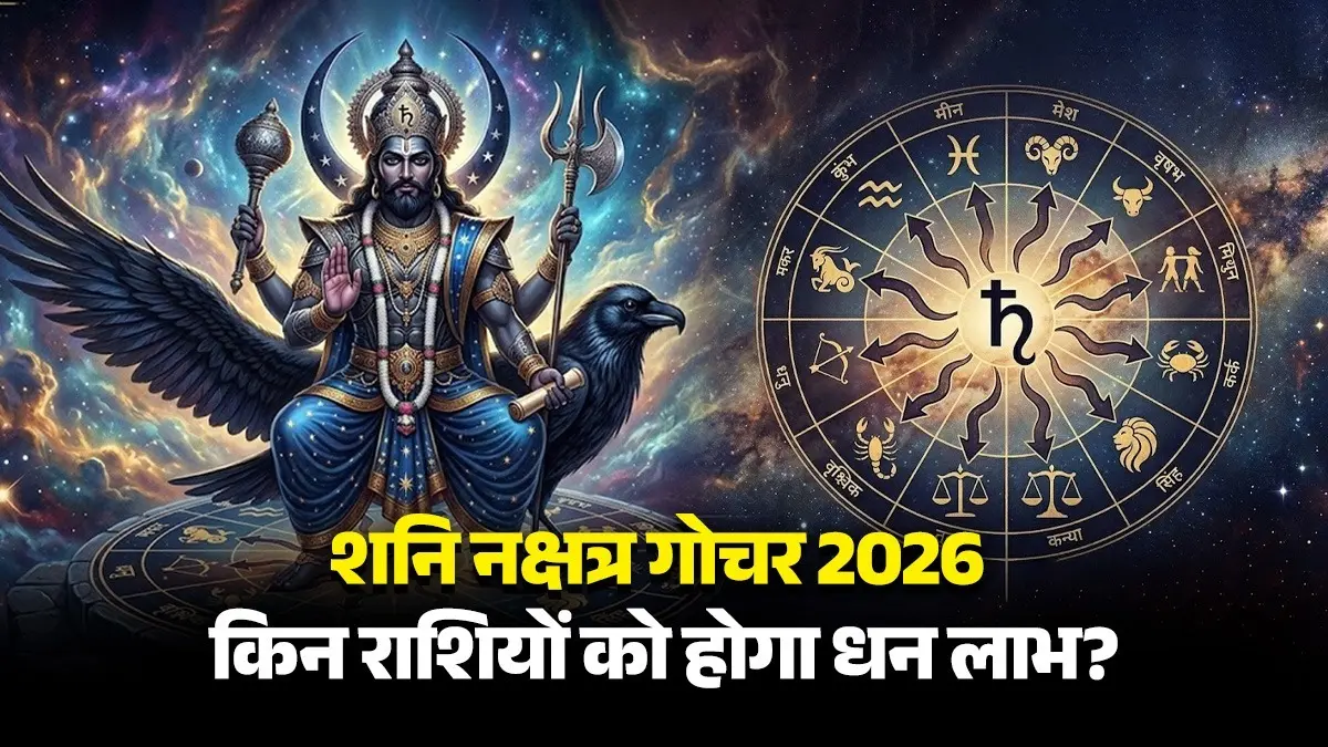 Shani Nakshatra Gochar 2026: शनिदेव के रेवती नक्षत्र में प्रवेश करने से बढ़ेगा पैसा, जानें खुलने वाला है किन 5 राशियों की किस्मत का ताला shani-nakshatra-gochar-may-2026-revati-nakshatra-lucky-zodiac-signs will get Money benefits dhan labh