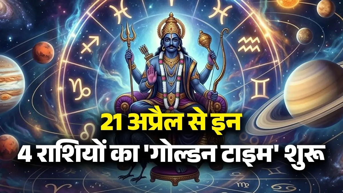 Shani Uday 2026: 21 अप्रैल शनि होंगे उदय, इन 4 राशियों के अच्छे दिन होंगे शुरू; शनि बरसाएंगे कृपा Shani Uday 2026