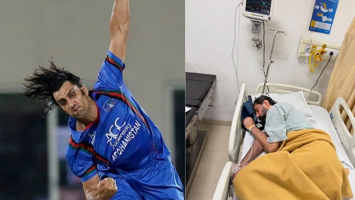 अफगानिस्तान का यह धाकड़ गेंदबाज दिल्ली में लड़ रहा है जिंदगी और मौत की जंग, ICU में भर्ती Shapoor Zadran afghanistan player