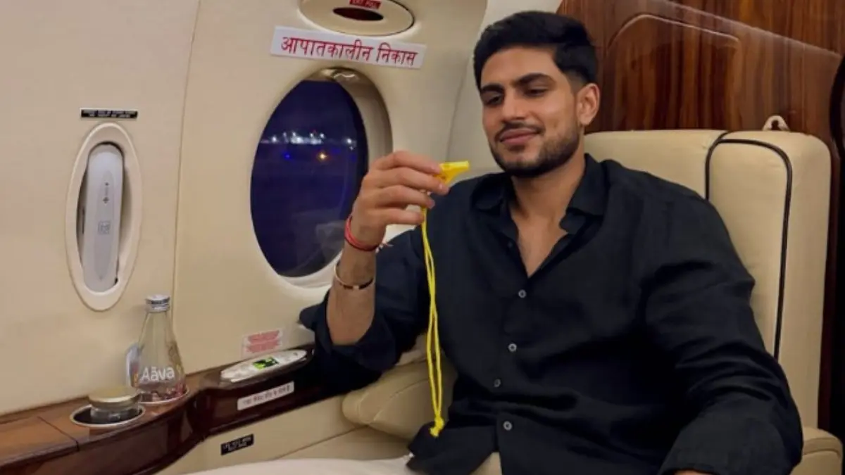 Shubman Gill CHEEKILY Trolls CSK With Yellow Whistle After GT Win IPL 2026 Match? Pic Goes VIRAL Shubman Gill, CSK vs GT, IPL 2026