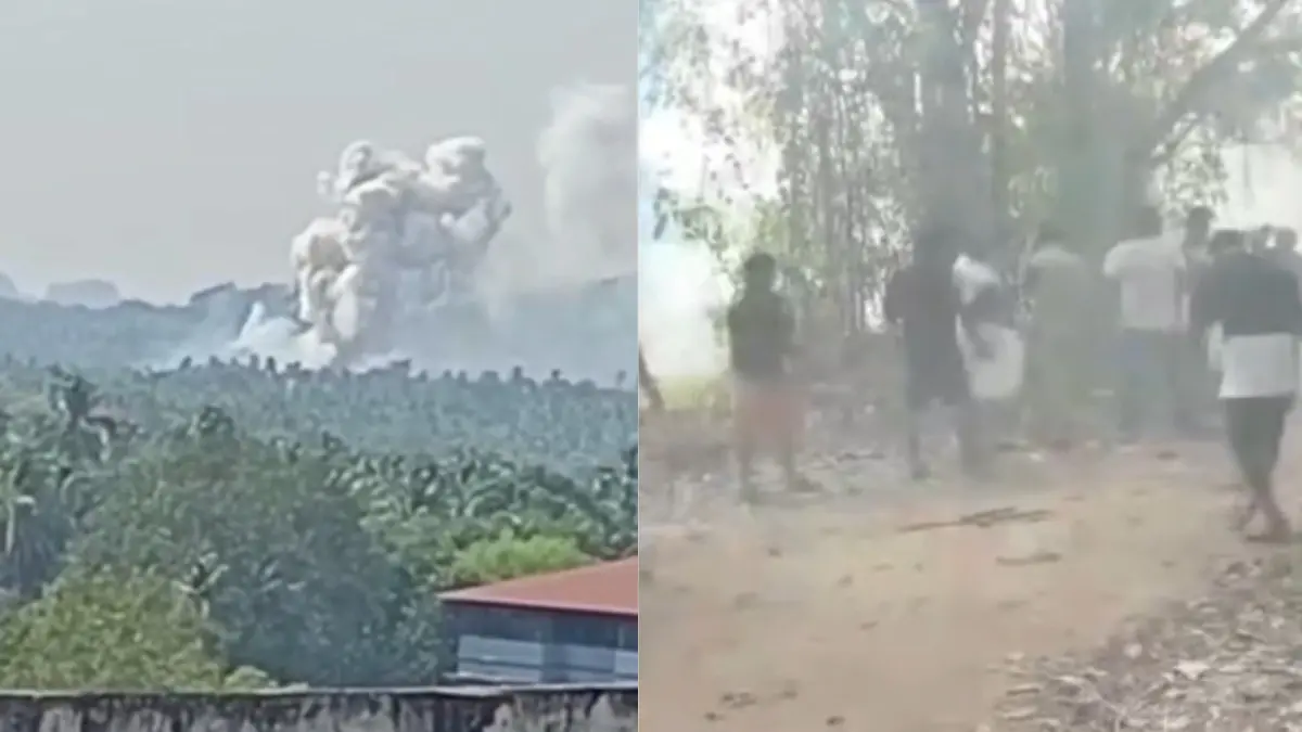 Six Dead, Over 40 Injured In Blast At Firecracker Unit In Thrissur Six Dead, Over 40 Injured In Blast At Firecracker Unit In Thrissur