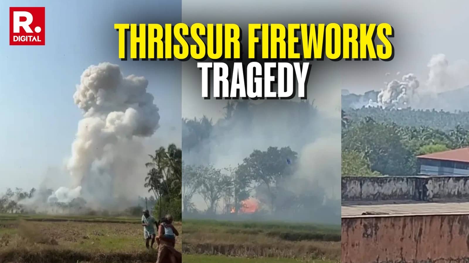Six Dead, Over 40 Injured In Blast At Firecracker Unit In Thrissur