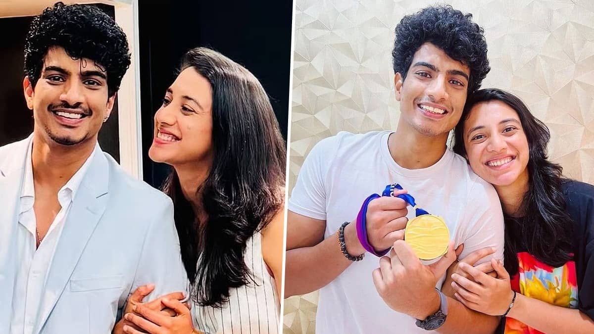 Smriti Mandhana: पलक ने स्मृति मंधाना के पिता के पैर छूकर लिया आशीर्वाद... तो पलाश मुच्छल से पैचअप की खबरें होने लगी वायरल, क्या है सच्चाई?