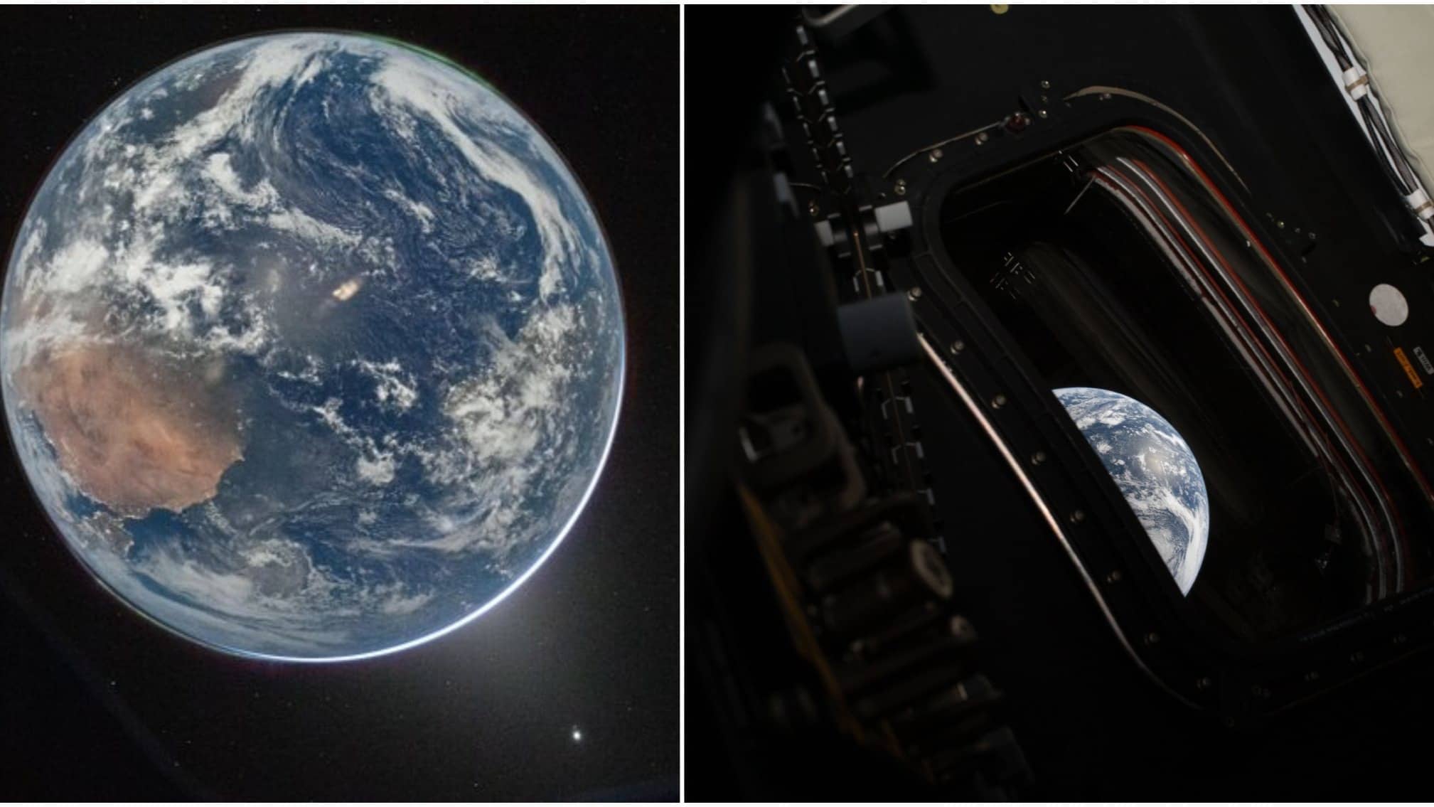 Stunning! 1st High Resolution Picture Of Earth Captured From Historic Artemis II Moon Mission Released