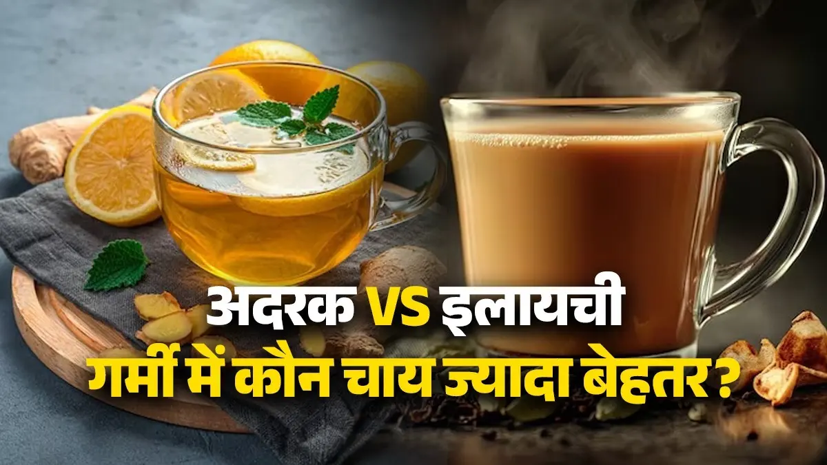 Summer Tea: अदरक या इलायची...गर्मियों में कौन सी चाय पीना ज्यादा बेहतर है? Summer Tea