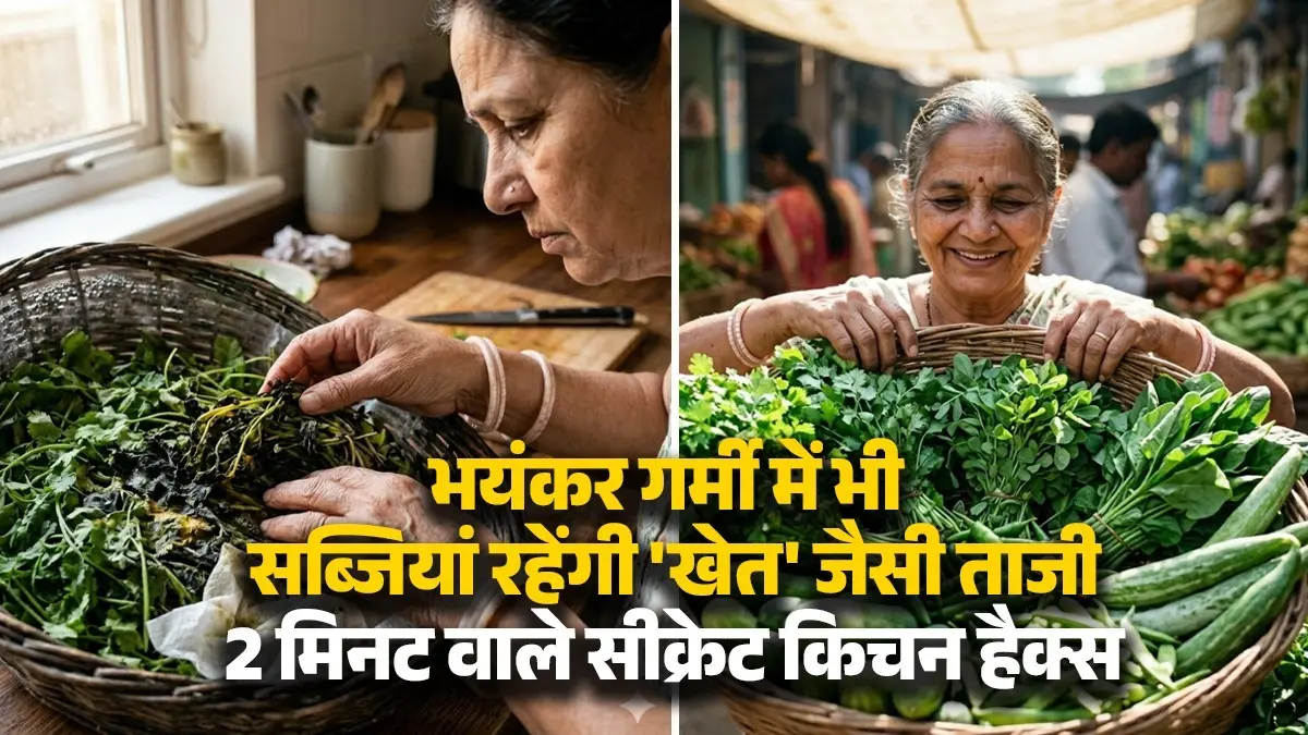 Summer Vegetable Storage Tips: क्या अंगारे जैसी गर्मी में सड़ जाती हैं सब्जियां? अपनाएं दादी-नानी के ये 5 सीक्रेट नुस्खे Summer Vegetable Storage Tips