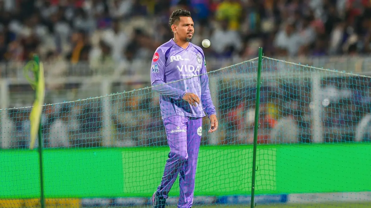 Ajinkya Rahane Asked To Gamble Big On Sunil Narine vs CSK, Will KKR Tweak Batting Order In Blockbuster IPL 2026 Clash? Sunil Narine during a KKR practice session