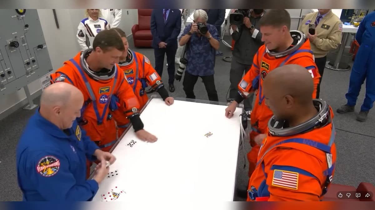 Superstitious Tradition: Why Did Artemis II Astronauts Play A Game Of Cards Minutes Before Launch?