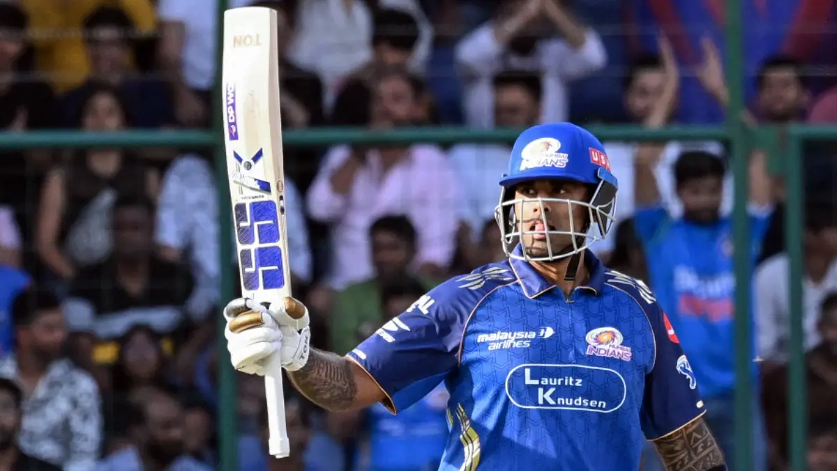 IPL 2026: Will Suryakumar Yadav Continue Consistent Run Against Rajasthan Royals? Suryakumar Yadav celebrates his fifty