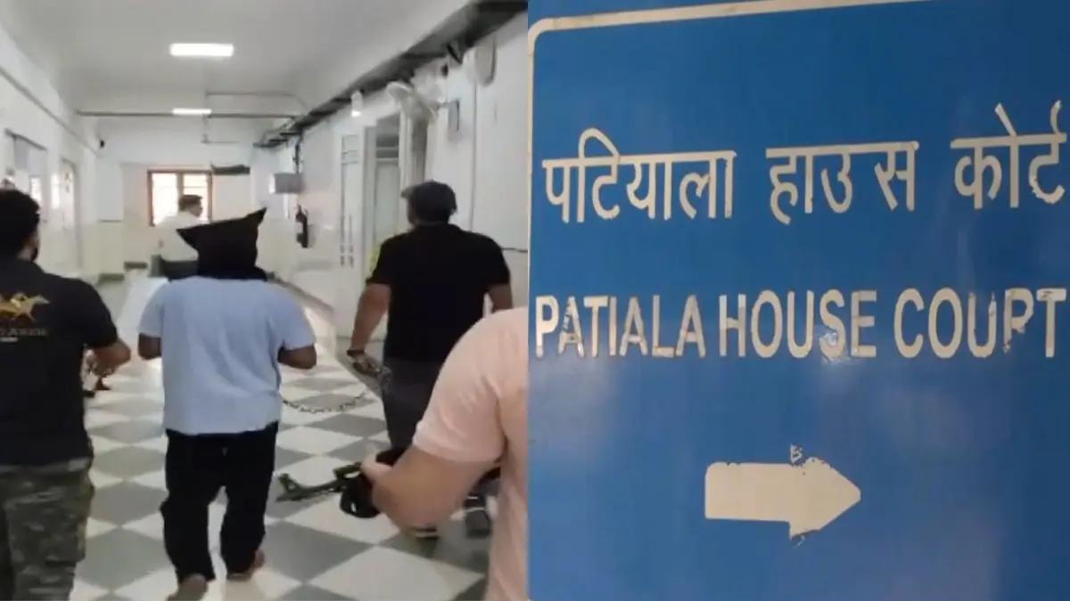 Suspected ISIS Operative Arrested From Kushinagar Produced Before Patiala House Court Suspected ISIS Operative Arrested From Kushinagar Produced Before Patiala House Court