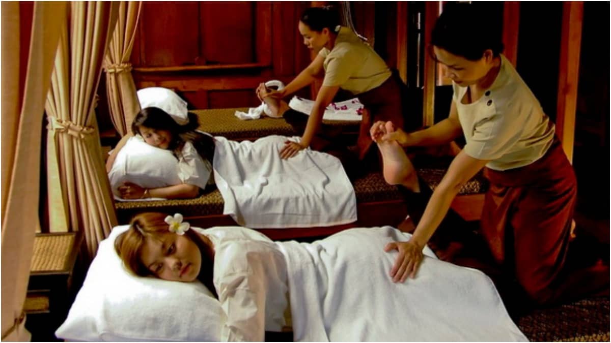 Thai massage is also called “lazy man's yoga”