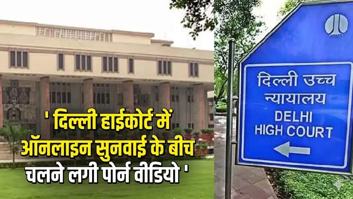 दिल्ली HC में होने वाली थी सुनवाई, वर्चुअल कॉन्फ्रेंसिंग के लिए बैठ गए थे जज; तभी अचानक चलने लगा अश्लील वीडियो, आवाज आई- अमेरिका से हैक... दिल्ली हाईकोर्ट में ऑनलाइन सुनवाई के बीच चलने लगी पोर्न वीडियो