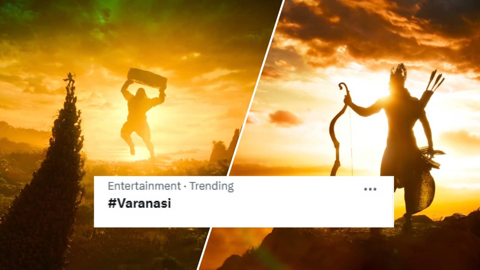 The Ramayana sequence in Varanasi is being compared to Ramayana teaser