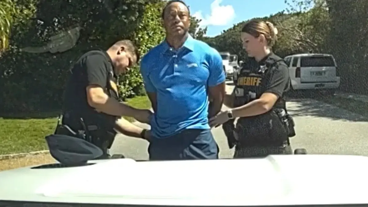WATCH: Tiger Woods Reaches Out To Trump Following DUI Car Crash, New Footage Reveals Tiger Woods is being taken to the custody by Sheriff's deputies following the car crash
