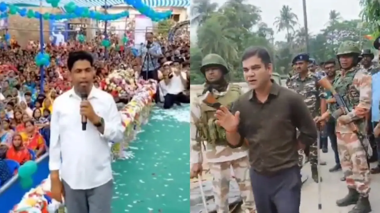 'शुरू तुमने किया, खत्म हम करेंगे', IPS अजय पाल शर्मा की सख्त चेतावनी पर TMC उम्मीदवार जहांगीर खान का पलटवार, बंगाल में वोटिंग से पहले मचा बवाल TMC Candidate Jahangir Khan vs IPS Ajay Pal Sharma