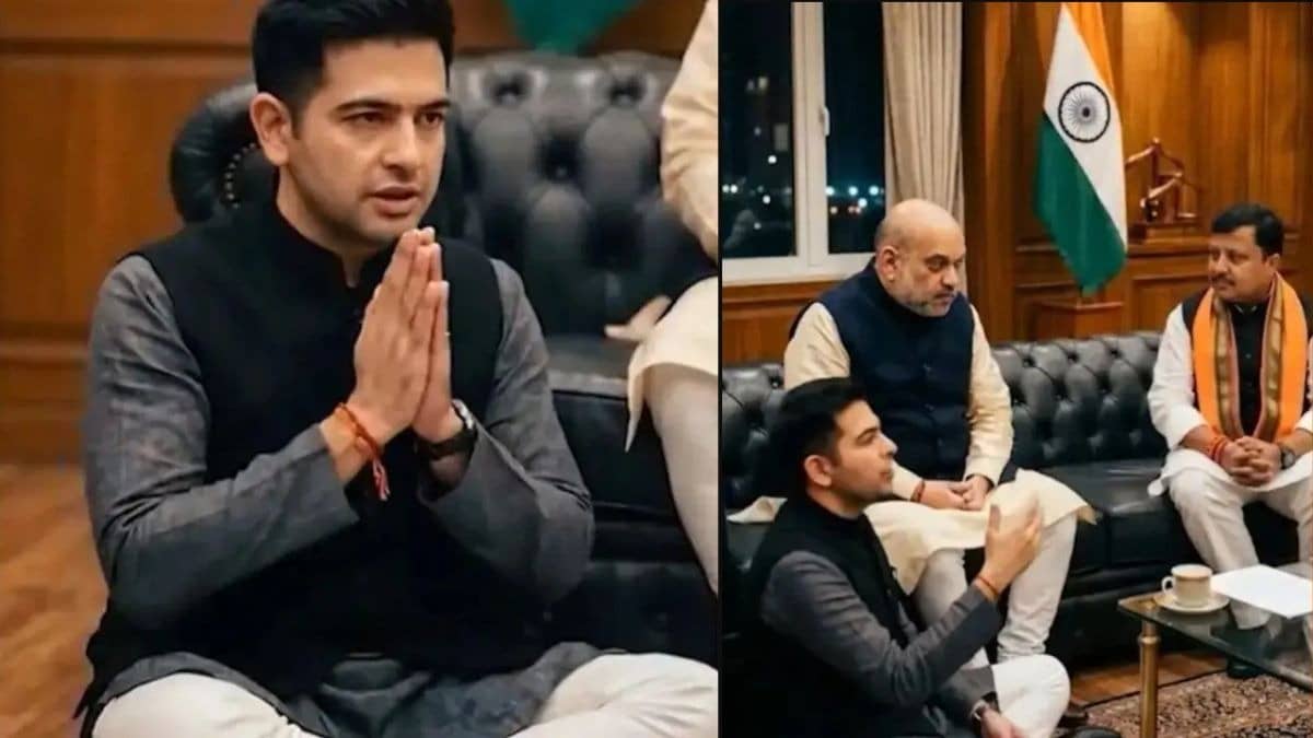 'Traitor of Punjab': AAP Shares AI Video Targeting Raghav Chadha After BJP Switch