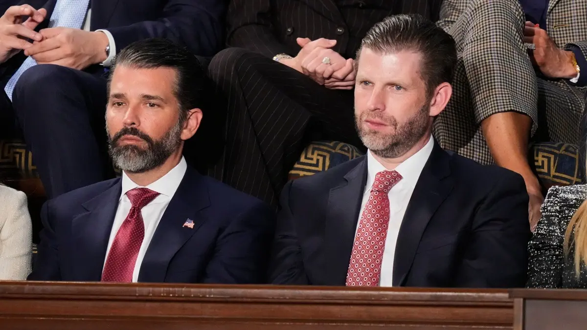 Trump's Sons Profit From Iran War: Eric And Trump Jr Back 'Powerus' Selling Drone Interceptors To Gulf Countries Trump's Sons Profit From Iran War: Eric And Trump Jr Back 'Powerus' Selling Drone Interceptors To Gulf Countries