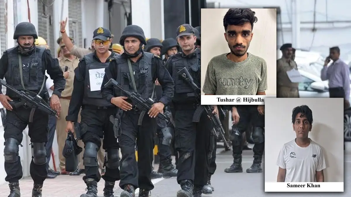 UP Anti-Terror Squad Busts ISI-linked Terror Module; Two Operatives Arrested in Noida UP Anti-Terror Squad Busts ISI-linked Terror Module; Two Operatives Arrested in Noida