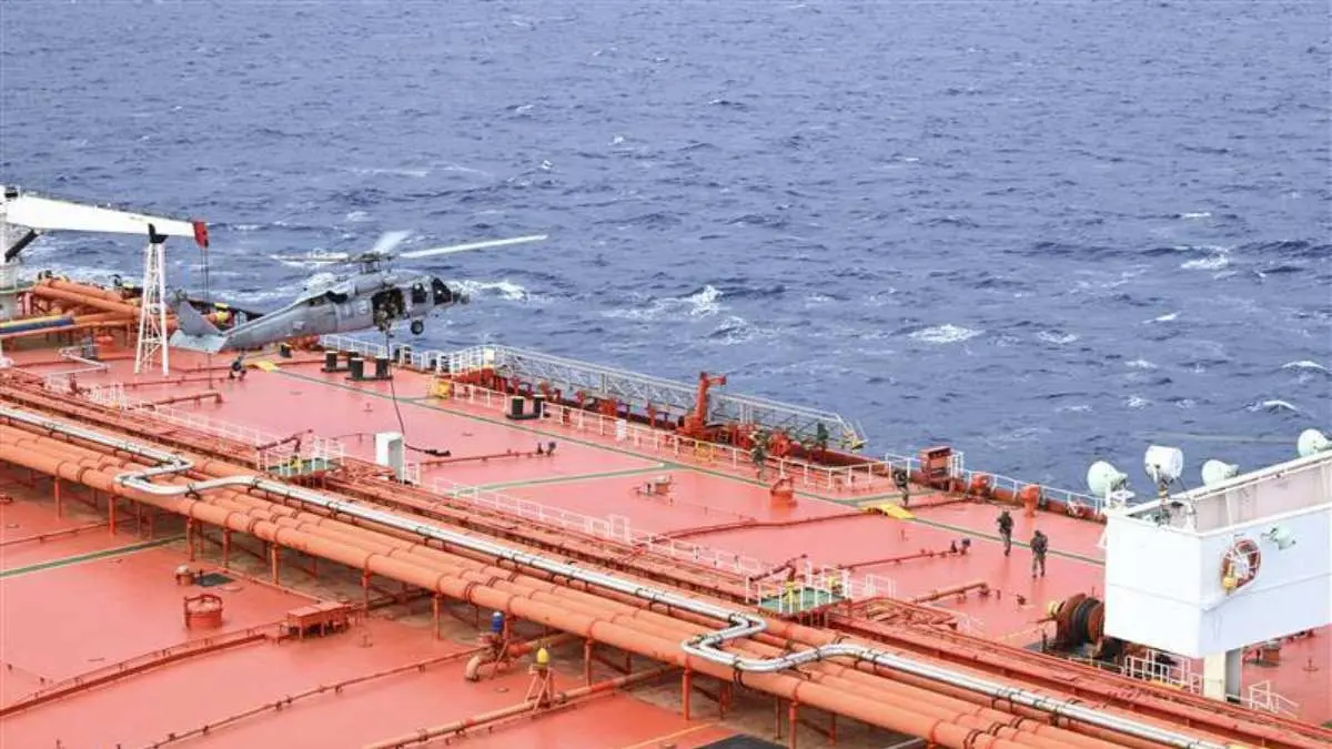 US Flexes Military Muscle In Indo-Pacific, Boards Oil Tanker Linked To Smuggling Iranian Crude | Watch US Flexes Military Muscle In Indo-Pacific, Boards Oil Tanker Linked To Smuggling Iranian Crude | Watch