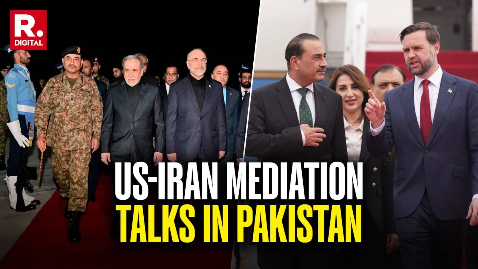 US-Iran Ceasefire Day 4: JD Vance-Led US Delegation Lands In Islamabad, Delegations To Hold Separate Meetings With Pak PM Sharif