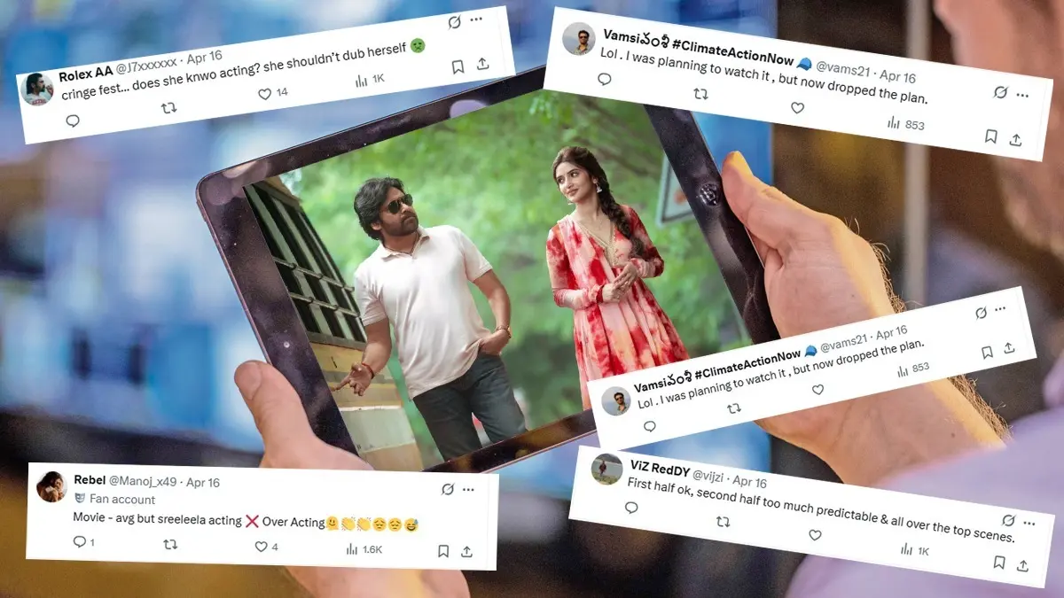 Ustaad Bhagat Singh Faces Fresh Round Of Trolling After OTT Release, Sreeleela's Overacting In Pawan Kalyan's 'Brainless' Action Film Draws Flak Ustaad Bhagat Singh premiered on Netflix on April 16