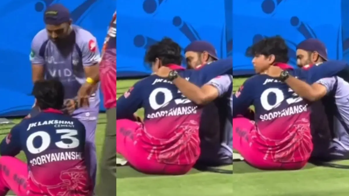 Vaibhav Sooryavanshi CRYING After RR's Loss vs KKR in IPL 2026 Will Break Your Heart | WATCH VIDEO Vaibhav Sooryavanshi