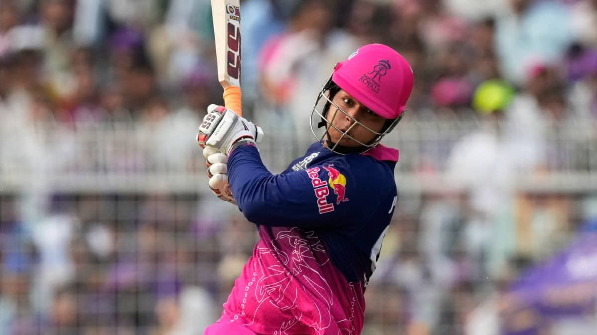 Vaibhav Sooryavanshi in action