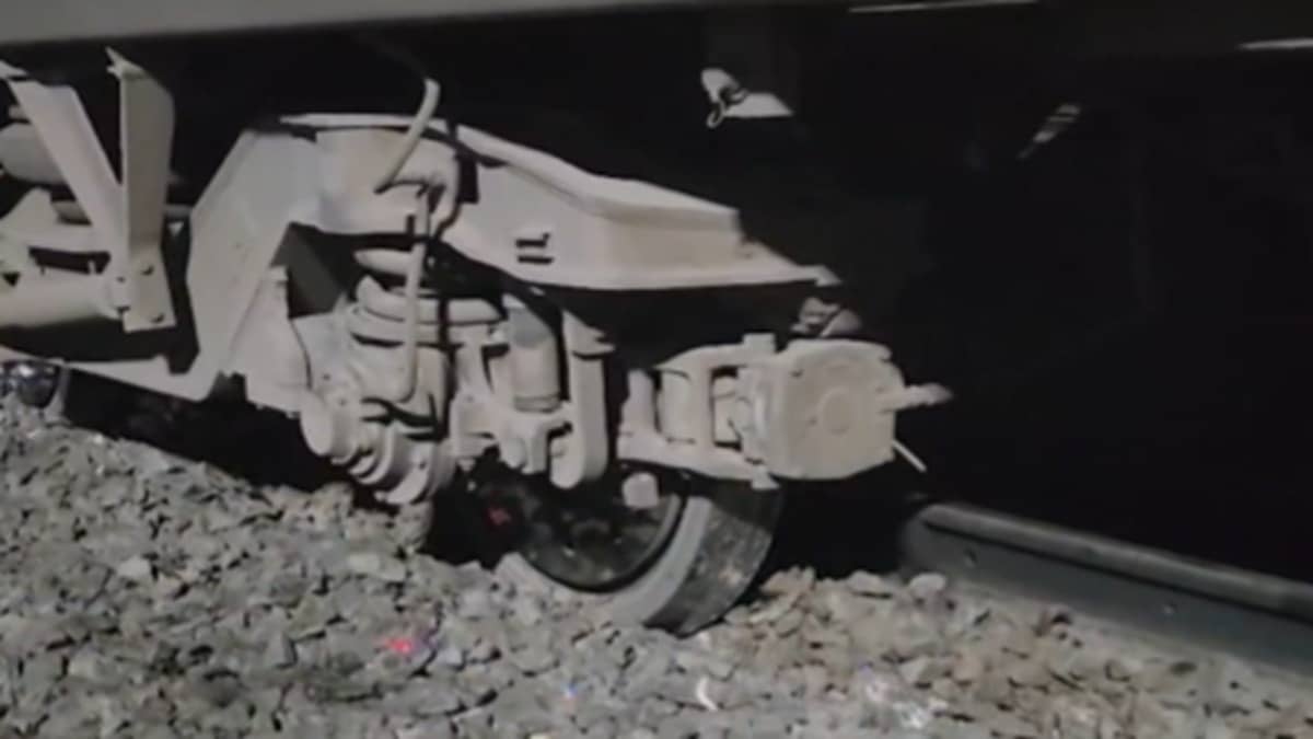 Vande Bharat Coach Derails At Pune Station Diamond Crossing