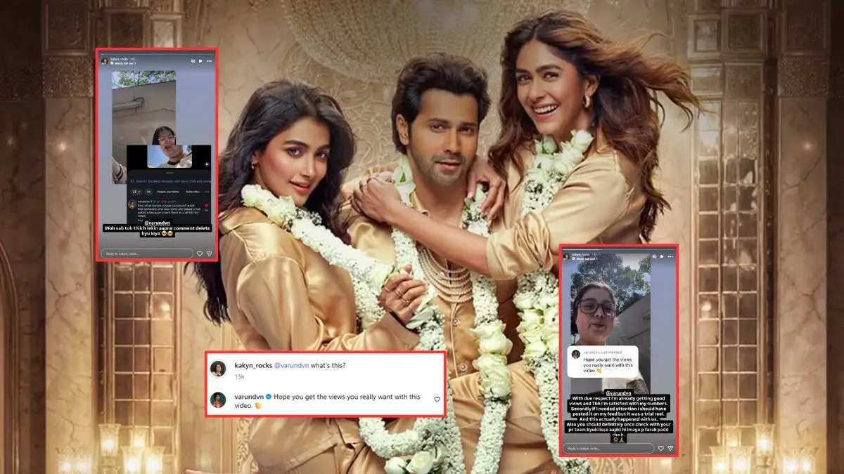 Varun Dhawan Engages In A Verbal Spat With An Influencer Who Accused Actor Of Faking Reviews For Hai Jawani Toh Ishq Hona Hai Varun Dhawan Engages In Verbal Spat With Influencer Over Hai Jawani Toh Ishq Hona Hai Teaser