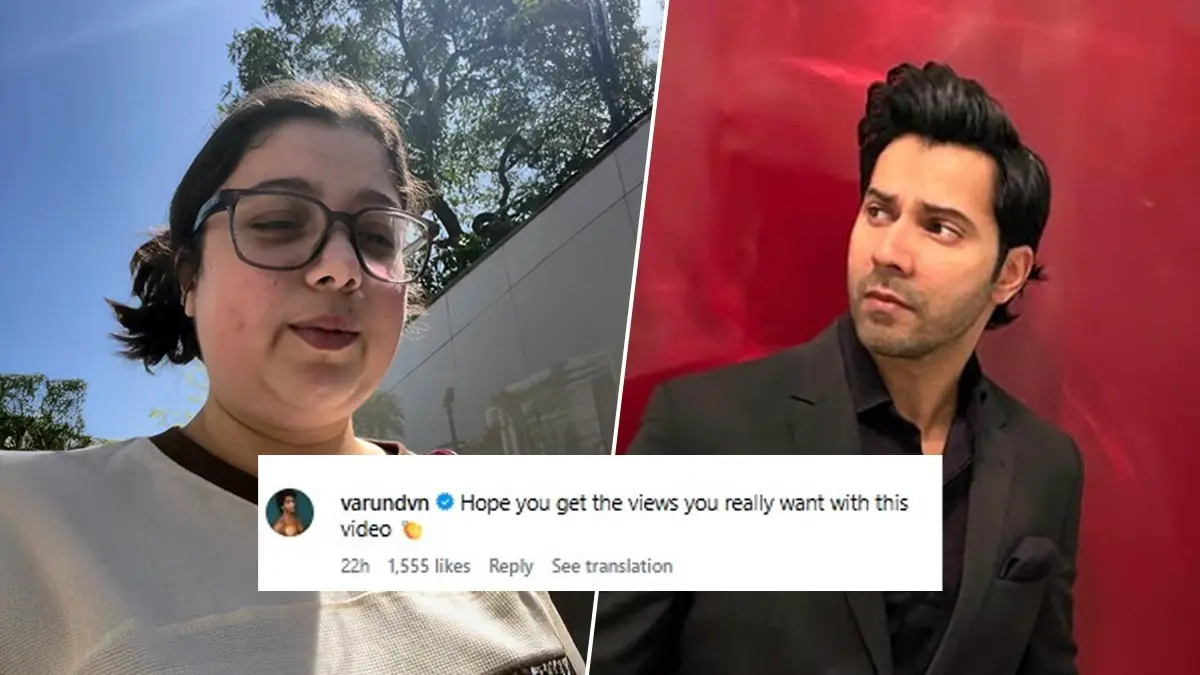 क्या बकवास...Hai Jawani Toh Ishq Hona Hai के रिव्यू को लेकर इन्फ्लुएंसर-वरुण धवन के बीच ऐसा क्या हुआ, पहले किया कमेंट फिर करना पड़ा डिलीट Varun Dhawan Fake Review Controversy