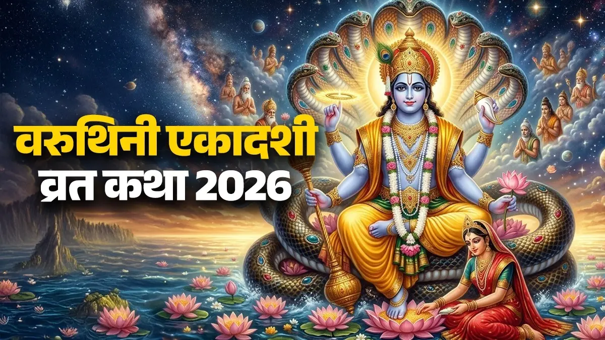 Varuthini Ekadashi 2026 Vrat Katha: इस कथा के बिना अधूरा है वरुथिनी एकादशी का व्रत, जानें सही नियम Varuthini Ekadashi 2026 Vrat Katha