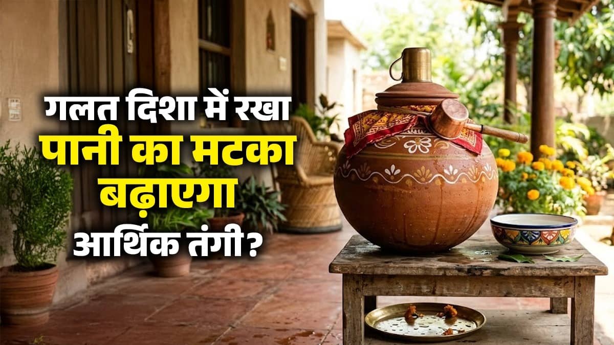 vastu-tips-for-water-pot-at-home pani-ka-matka ghada rakhne ki sahi jagah for money growth