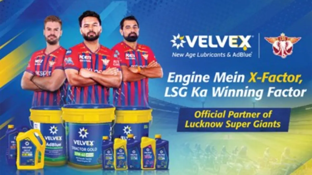 VELVEX Reinforces Growth Strategy Through Continued Lucknow Super Giants Tie-Up VELVEX Reinforces Growth Strategy Through Continued Lucknow Super Giants Tie-Up