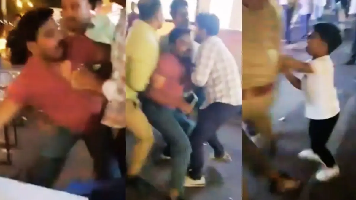 VIRAL VIDEO: 'फूट-फूटकर रोने लगा बच्चा, पत्नी विरोध करती रही लेकिन युवक को खींचकर ले गई पुलिस...', लखनऊ के फूड वैली में अचानक मच गया कोहराम Viral Video