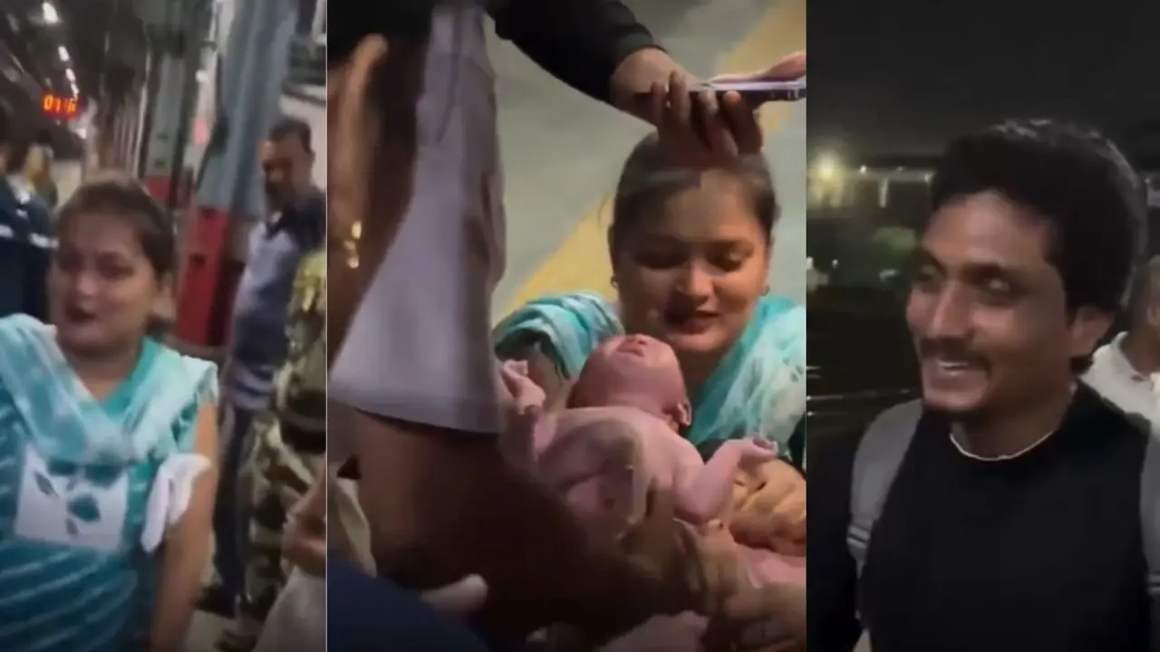 रियल लाइफ में हुआ 3 Idiots वाला सीन... ट्रेन में महिला को अचानक हुआ लेबर पेन, डॉक्टर दोस्त को लगाया वीडियो कॉल; स्टेशन पर कराई डिलीवरी Viral Video