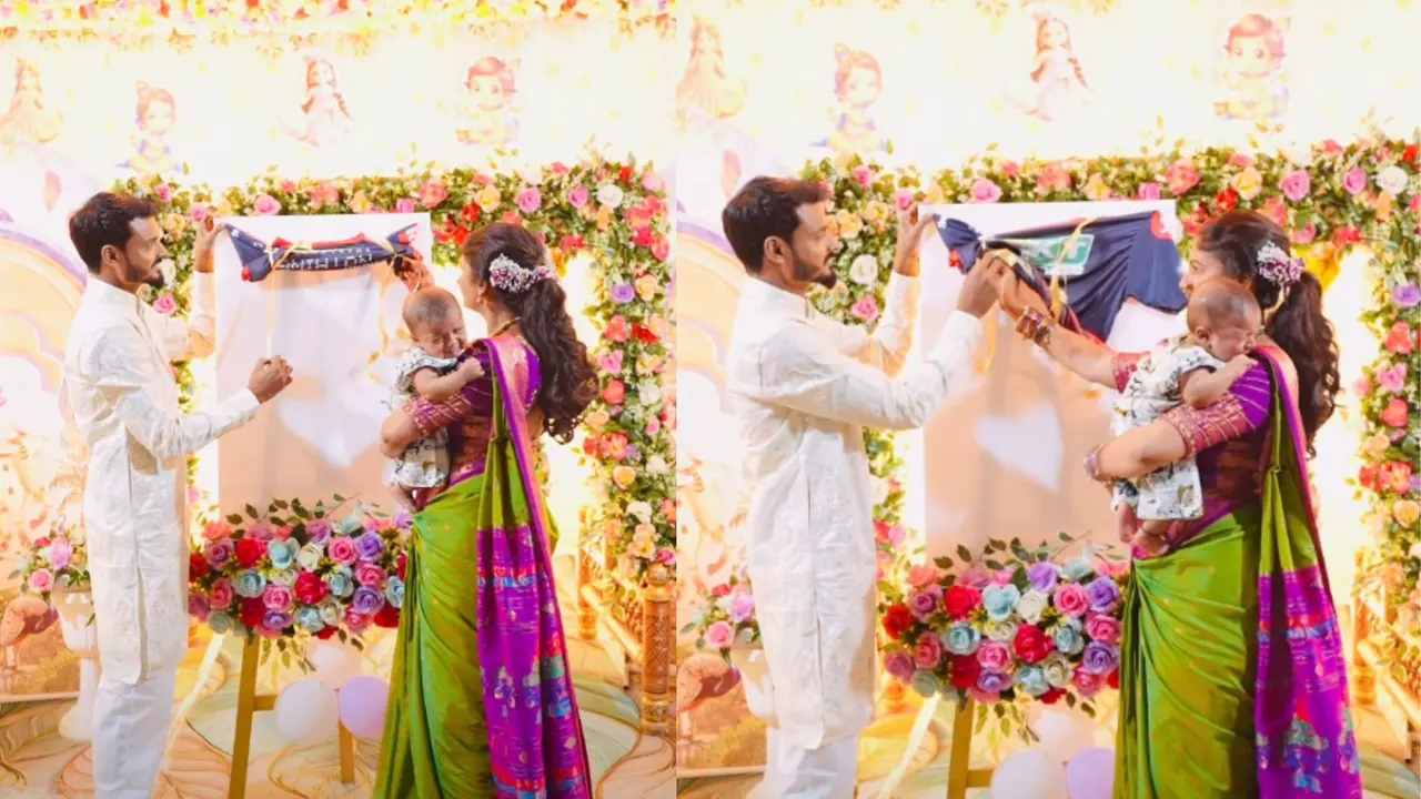 'जब दो विराट पगलू मिलते हैं...', महाराष्ट्र के कपल ने RCB की जर्सी के साथ अनोखे अंदाज में रिवील किया बेटे का नाम, VIDEO हो गया VIRAL Viral Video