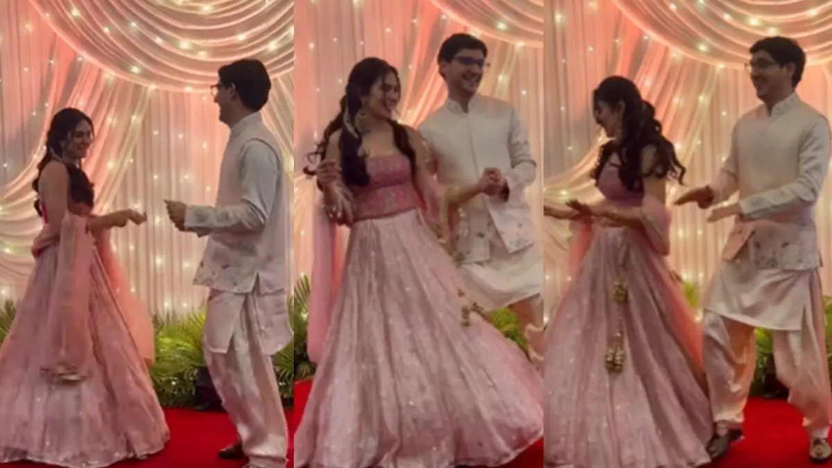 'तेरे वरगा ता मैनू कोई दिसदा नहीं...', गाने पर कपल ने दी धमाकेदार डांस परफॉर्मेंस, दूल्हे पर टिकी निगाहें; स्टेप्स देख फिदा हुईं फीमेल यूजर्स- VIDEO Viral Video