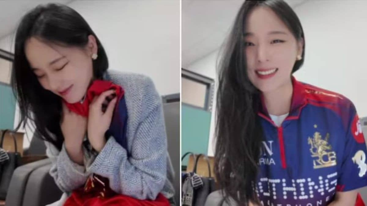 Viral Video: Korean Woman’s Wholesome Reaction Of Unboxing RCB Jersey Melts Hearts Online | WATCH
