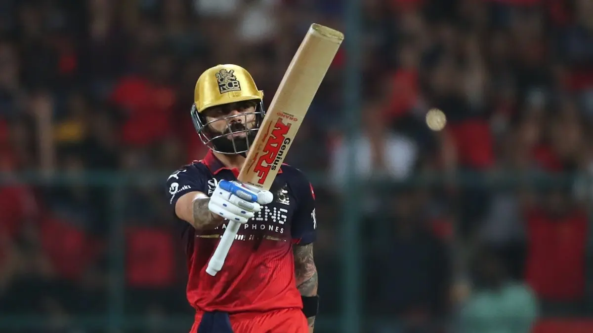 Virat Kohli Rewrites IPL Records, RCB Star Registers Elusive Milestone With Batting Brilliance Against GT Virat Kohli celebrates his half-century against GT