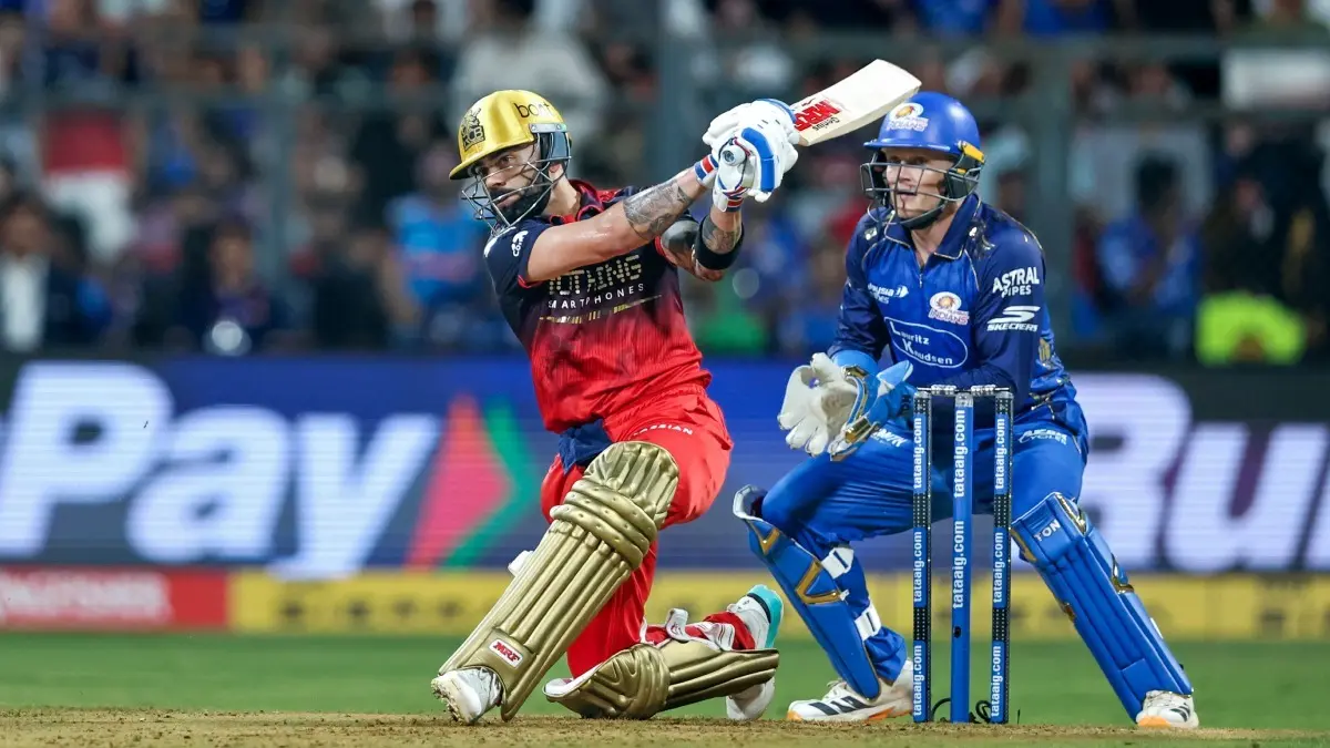 'You Could See He Wasn't Fully Satisfied': RCB Star Virat Kohli's Calm Approach Against Mumbai Indians Finds Support Virat Kohli in action against Mumbai Indians