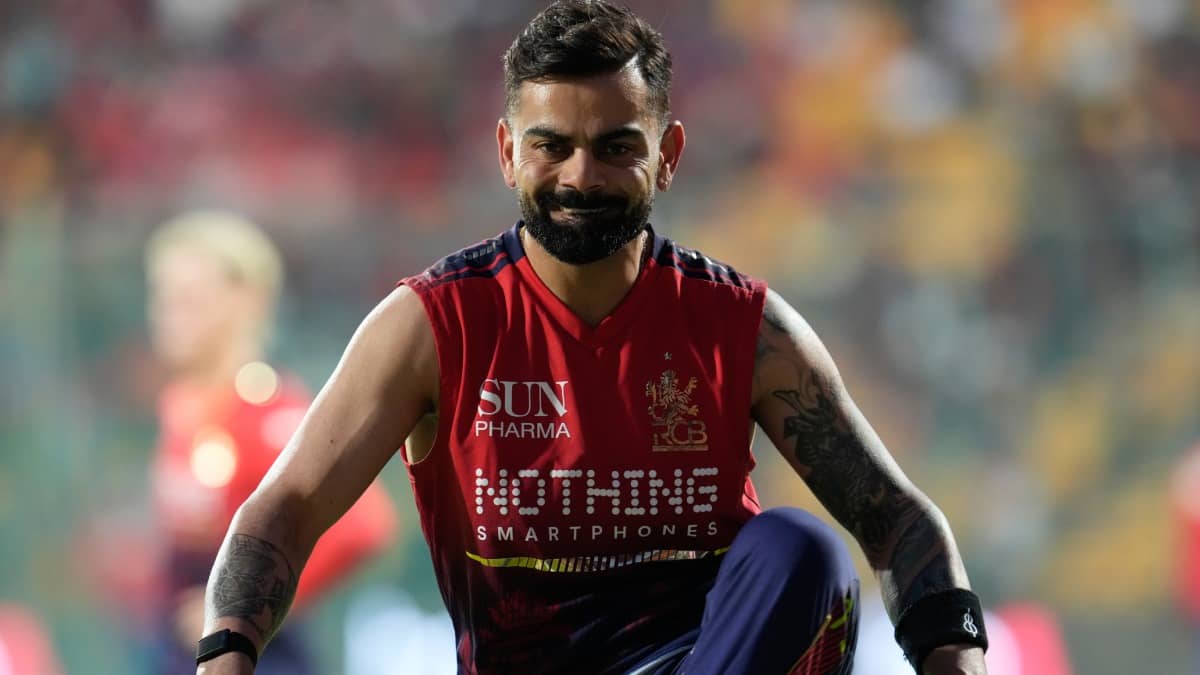 Virat Kohli trains ahead of RCB vs LSG match