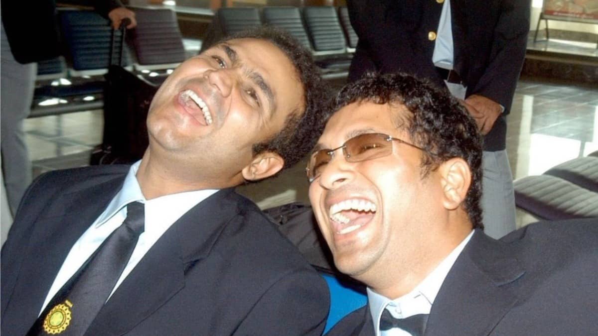 Virender Sehwag and Sachin Tendulkar