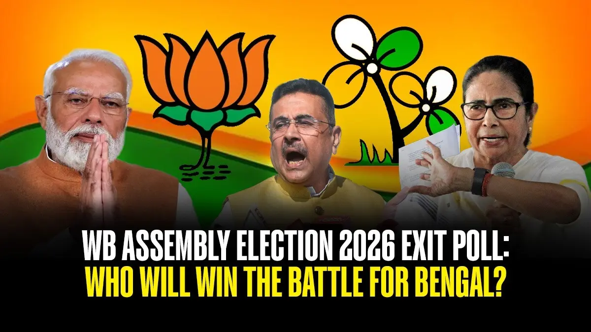 West Bengal Exit Polls 2026 LIVE Updates: Mamata vs Modi - Who Will Win the Battle for Bengal? West Bengal Exit Poll 2026 LIVE: Bengal’s Final Verdict! Mamata’s Return or BJP’s Saffron Surge?