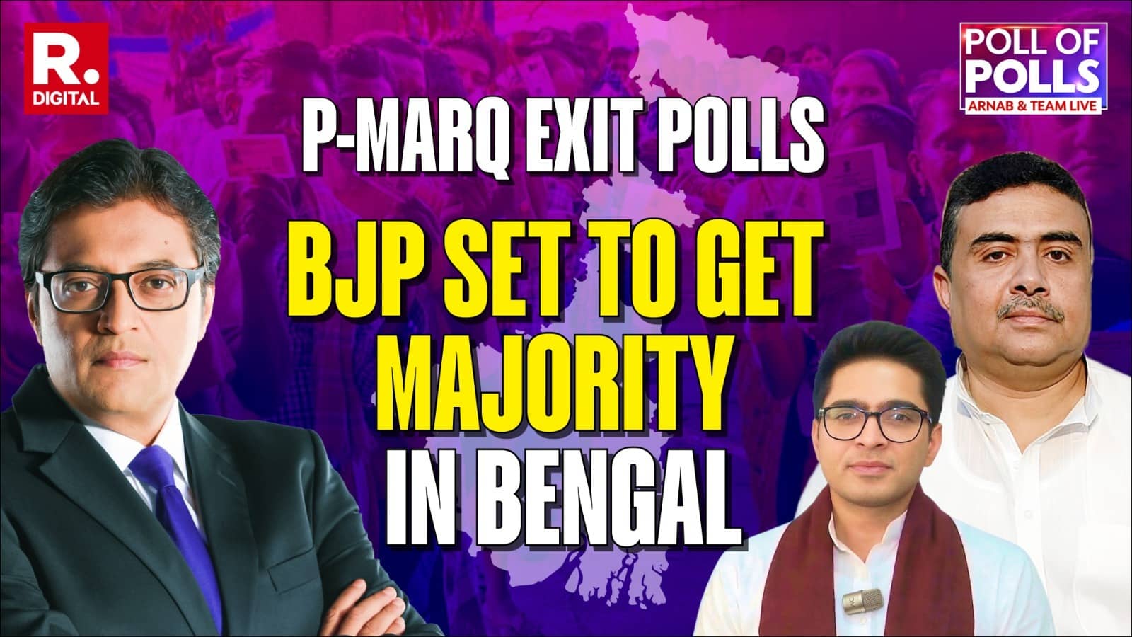 West Bengal Exit Poll 2026 LIVE: Bengal’s Final Verdict! Mamata’s Return or BJP’s Saffron Surge?