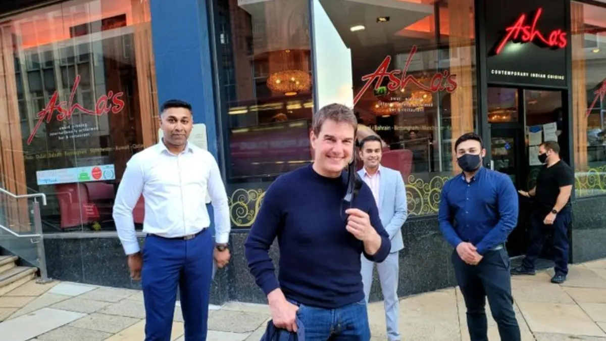 When Two Rounds Of Chicken Tikka Masala At Asha's Bowled Tom Cruise Over When Tom Cruise visited Asha's