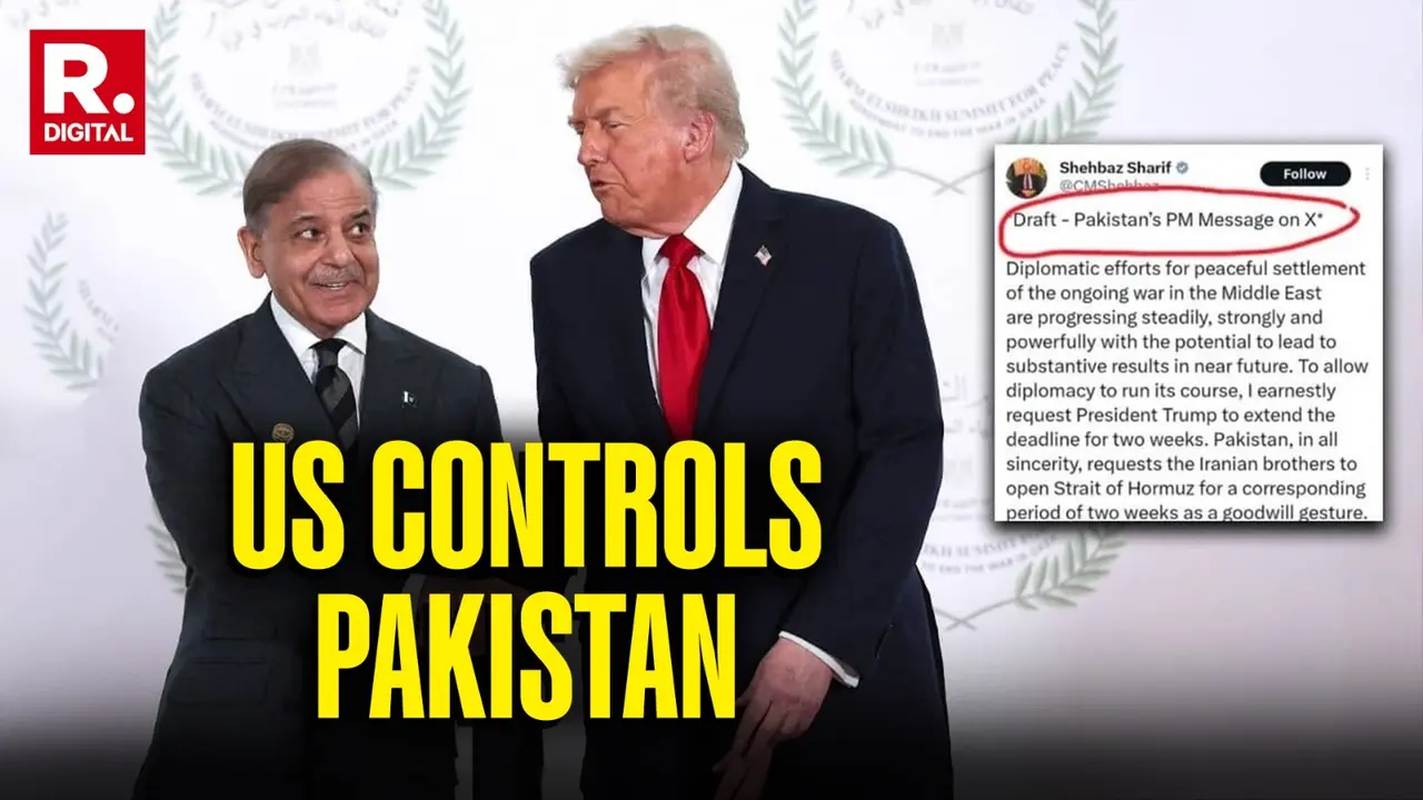 White House 'Signed Off' On Pakistan PM Shehbaz Sharif’s Ceasefire Plea Post On X Before 'Draft' Gaffe X