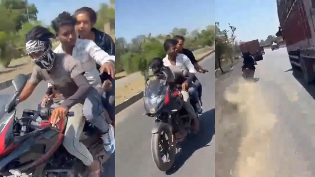 Gun, Speed, And Fatal Crash: How Social Media Reel On Highway Turned Into Triple Funeral In Madhya Pradesh x