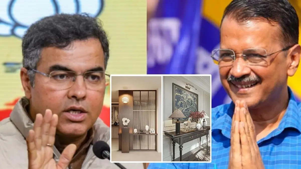 BJP Shares Arvind Kejriwal's Sheesh Mahal 2.0 Images With 'Rehman Dakait' Jibe, AAP Issues Rebuttal X