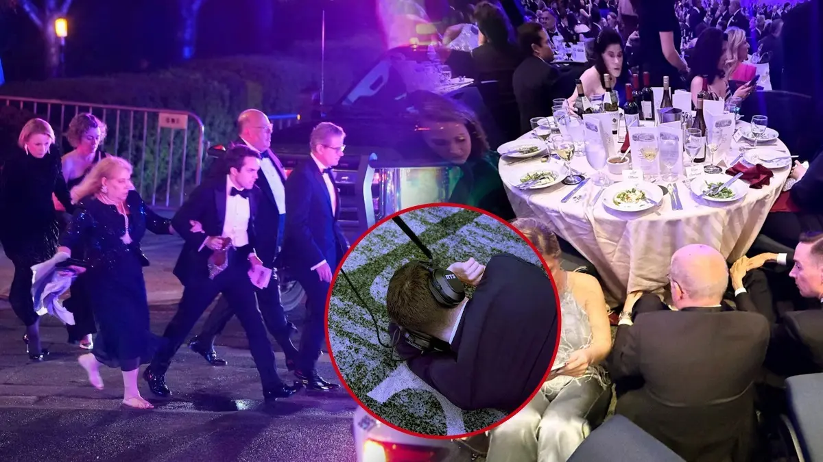 'Loud Bangs, Gunshots': Moment Guests Scrambled For Cover Amid Shooting At White House Correspondents’ Dinner | WATCH x