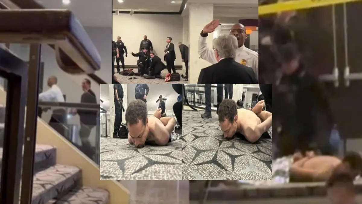 VIDEO | Moment Secret Service Tackles Shooting Suspect After White House Correspondents' Dinner Security Breach X